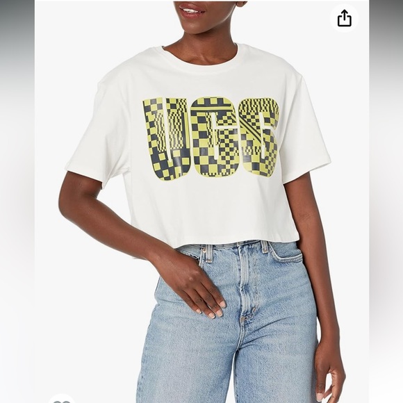 UGG Thahlia Cropped Logo Tee,XL!NWT - Picture 7 of 9